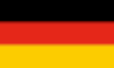 Image showing Germany flag blurred