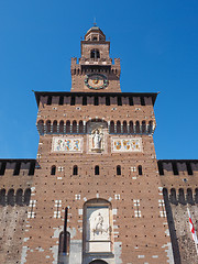 Image showing Castello Sforzesco Milan