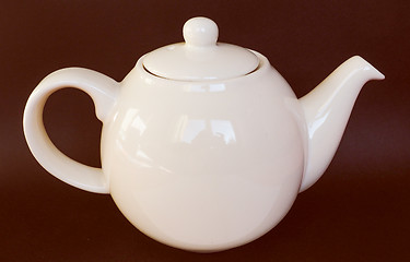 Image showing Retro look Tea pot