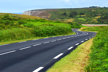 Image showing Winding road