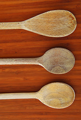 Image showing Cooking spoons