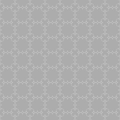 Image showing Gray ornament with slim eastern grid