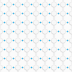 Image showing  Colored with blue pointy squares on white