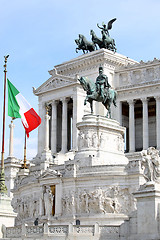 Image showing Vittorio Emanuele in Rome, Italy