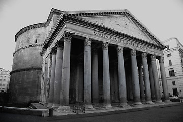 Image showing view of Pantheon in Rome, Italy