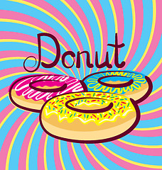 Image showing Vector Donut