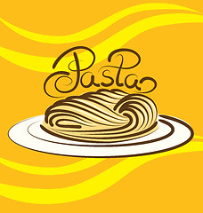 Image showing Vector Pasta