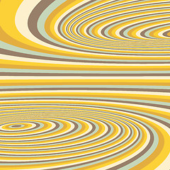 Image showing Abstract swirl background. Pattern with optical illusion. 