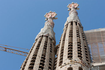 Image showing Sagrada Familia detail