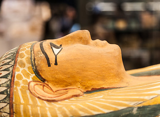 Image showing Egyptian sarcophagus