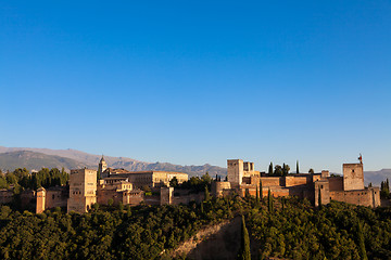 Image showing Alhambra in Granada - Spain