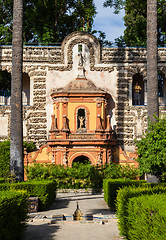 Image showing Seville Alcazar Garden