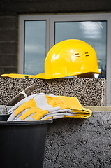 Image showing Construction of modular ceramic chimney 