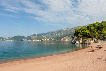 Image showing Royal beach of Montenegro