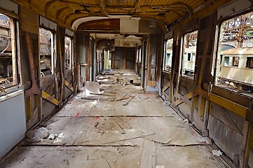 Image showing Abandoned Carriage