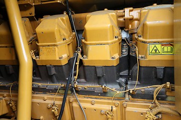 Image showing Big Diesel Engine