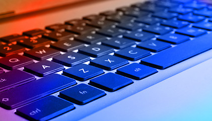 Image showing Computer (notebook) keyboard