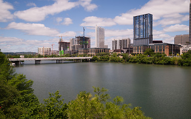 Image showing New Construction Building Highrise Office Towers Austin Texas Co