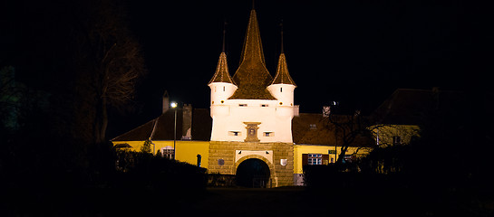 Image showing Winter Night in Brasov