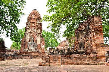 Image showing Ayutthaya Historical Pagoda