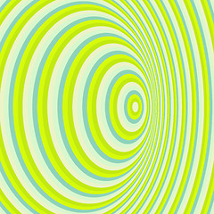 Image showing Abstract swirl background. Pattern with optical illusion. 