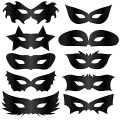 Image showing Black Masks