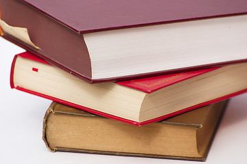 Image showing three books closeup