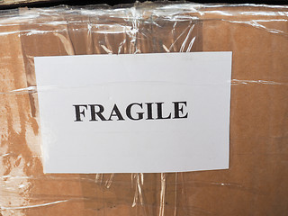 Image showing Fragile sign