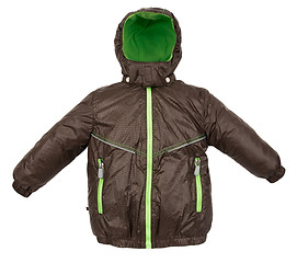 Image showing Warm jacket isolated