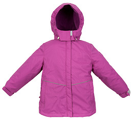 Image showing Warm jacket isolated