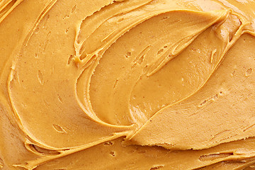 Image showing peanut butter background