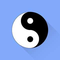 Image showing Yin Yang Symbol