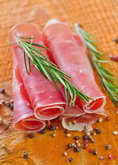 Image showing prosciutto