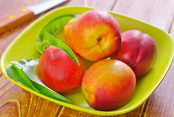 Image showing nectarines