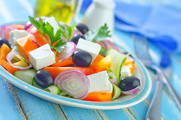 Image showing greek salad