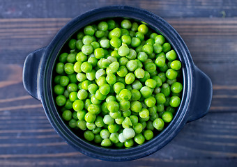 Image showing green pea