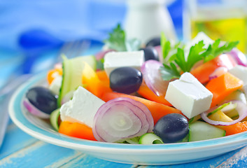 Image showing greek salad