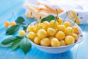 Image showing yellow cherry