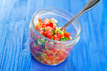 Image showing salsa