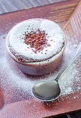 Image showing chocolate souffle