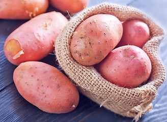 Image showing raw potato