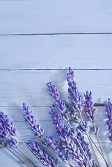Image showing lavender on a table