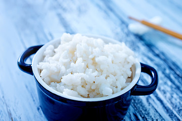 Image showing boiled rice