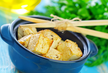 Image showing tofu cheese