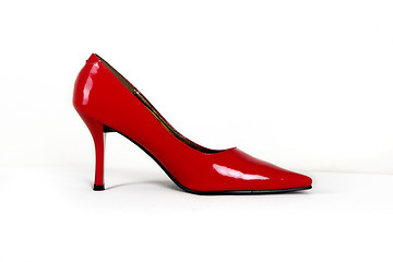 Image showing sexy red shoes
