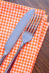 Image showing fork and knife