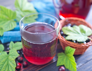 Image showing black currant juice