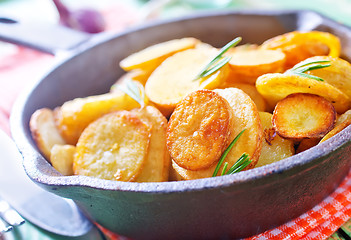 Image showing fried potato