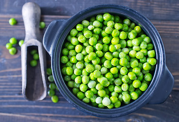 Image showing green pea