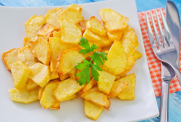 Image showing fried potato